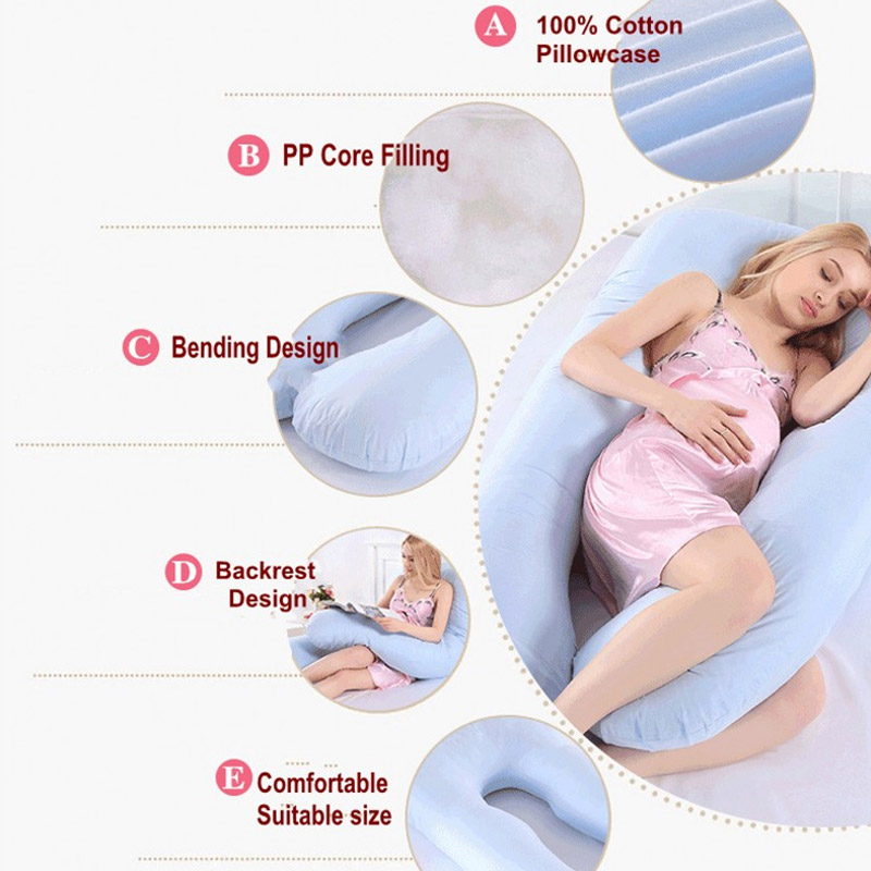 Подушка для беременных 130*70  – обзор и цена Nursing Pillow Breastfeeding
