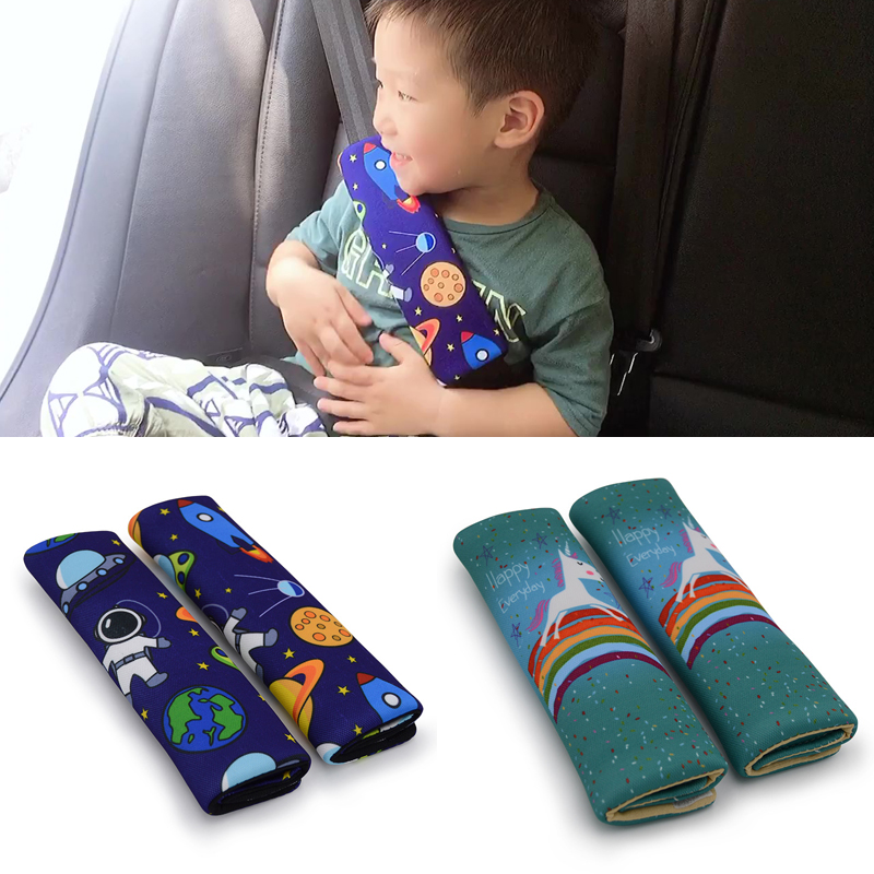 2 шт. милых накладок на ремни  – обзор и цена Infant Car Seat Cover